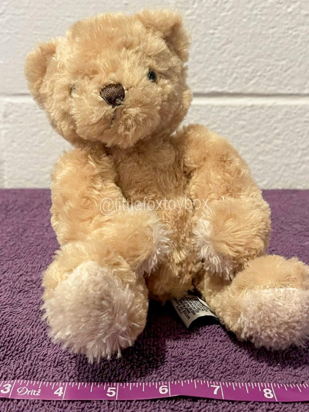 Chelsea Teddy Bear Co Honey Bear Plush Tan Cream Stuffed Animal CT859 ESSA Cute